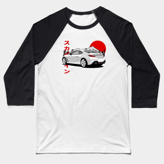 Toyota GR 86 2021 Baseball T-Shirt by Rebellion Store